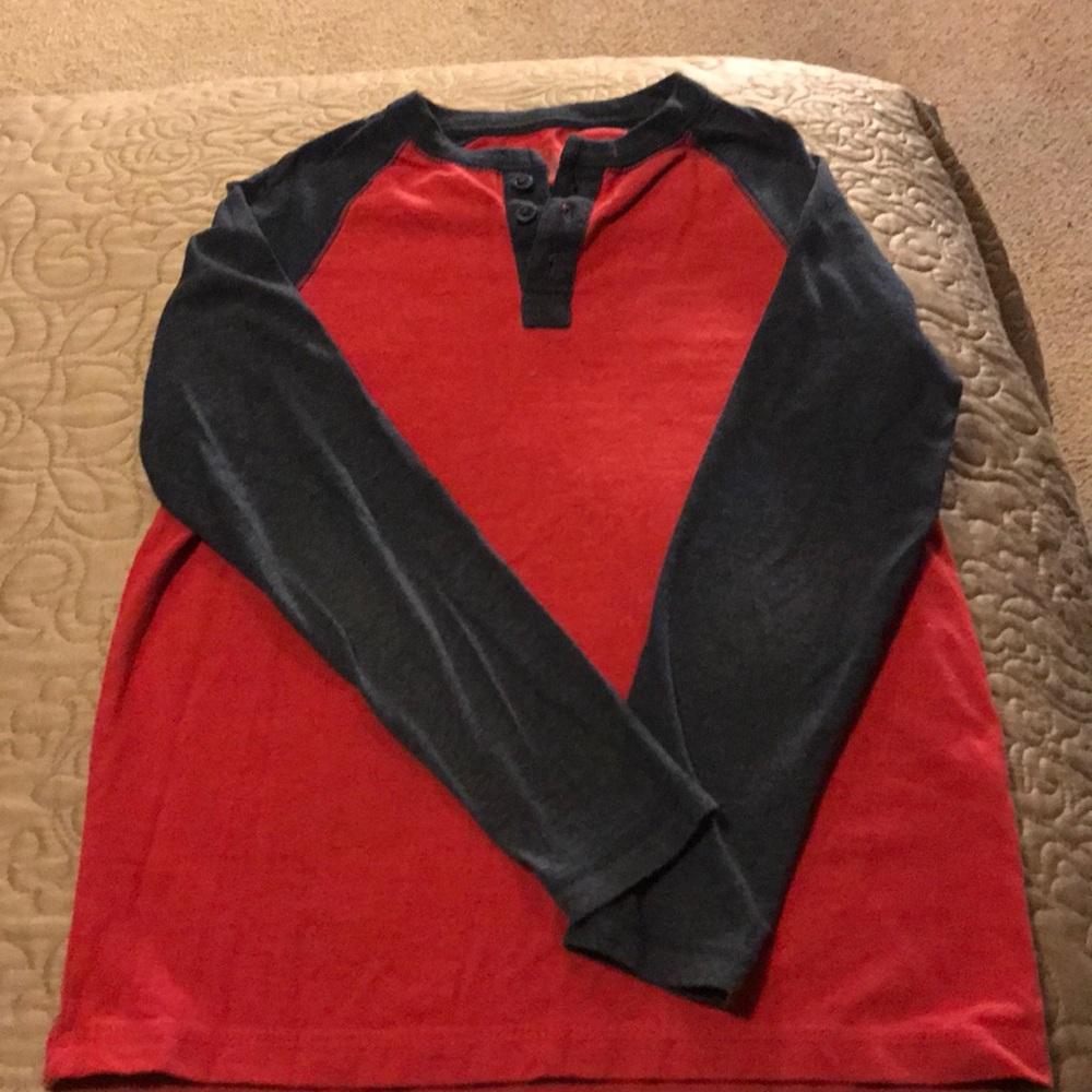 Boys long sleeve raglan